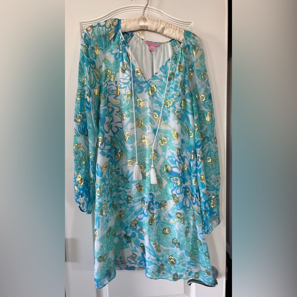 Lily Pulitzer silk dress